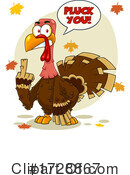 Turkey Clipart #1728867 by Hit Toon
