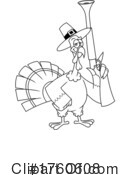 Turkey Clipart #1760608 by Hit Toon
