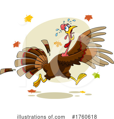 Royalty-Free (RF) Turkey Clipart Illustration by Hit Toon - Stock Sample #1760618