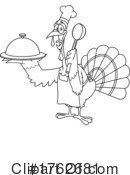 Turkey Clipart #1762681 by Hit Toon