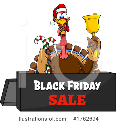 Royalty-Free (RF) Turkey Clipart Illustration by Hit Toon - Stock Sample #1762694