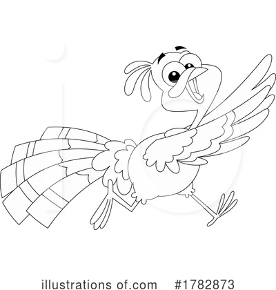 Royalty-Free (RF) Turkey Clipart Illustration by Hit Toon - Stock Sample #1782873