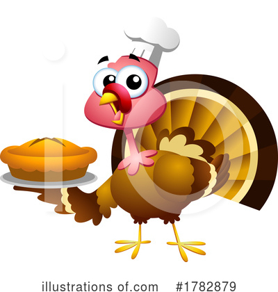 Royalty-Free (RF) Turkey Clipart Illustration by Hit Toon - Stock Sample #1782879