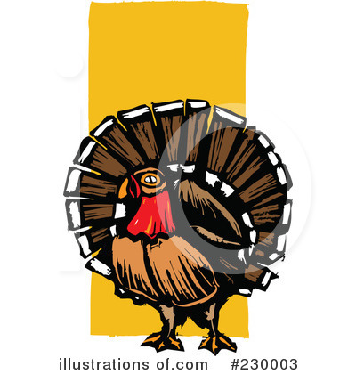 Royalty-Free (RF) Turkey Clipart Illustration by xunantunich - Stock Sample #230003