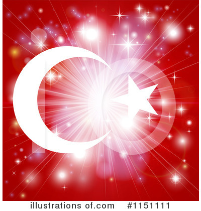 Royalty-Free (RF) Turkey Flag Clipart Illustration by AtStockIllustration - Stock Sample #1151111