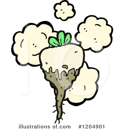 Royalty-Free (RF) Turnip Clipart Illustration by lineartestpilot - Stock Sample #1204901