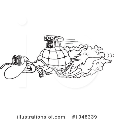 Turtle Clipart #1048339 by toonaday