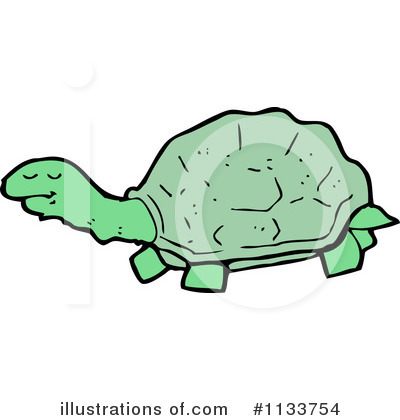 Royalty-Free (RF) Turtle Clipart Illustration by lineartestpilot - Stock Sample #1133754