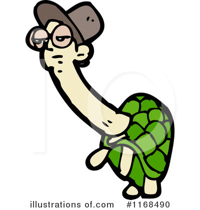 Royalty-Free (RF) Turtle Clipart Illustration by lineartestpilot - Stock Sample #1168490