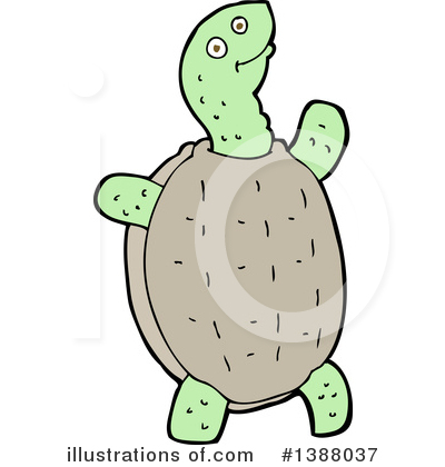 Royalty-Free (RF) Turtle Clipart Illustration by lineartestpilot - Stock Sample #1388037