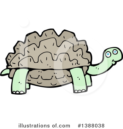 Royalty-Free (RF) Turtle Clipart Illustration by lineartestpilot - Stock Sample #1388038