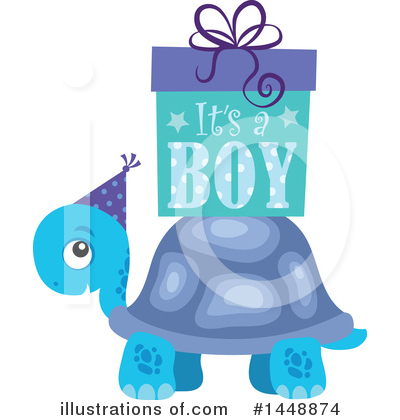 Baby Shower Clipart #1448874 by visekart