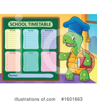Royalty-Free (RF) Turtle Clipart Illustration by visekart - Stock Sample #1601663
