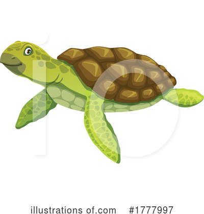 Royalty-Free (RF) Turtle Clipart Illustration by Vector Tradition SM - Stock Sample #1777997