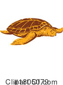 Turtle Clipart #1805079 by patrimonio