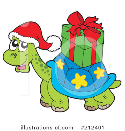 Royalty-Free (RF) Turtle Clipart Illustration by visekart - Stock Sample #212401