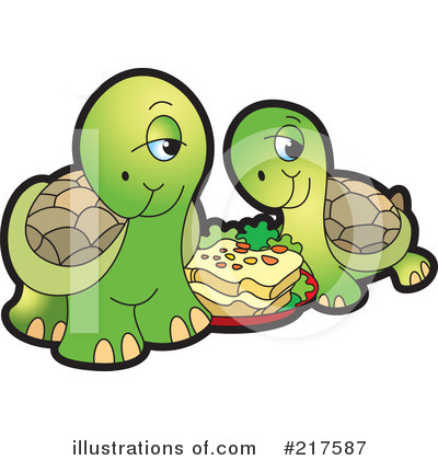 Royalty-Free (RF) Turtle Clipart Illustration by Lal Perera - Stock Sample #217587