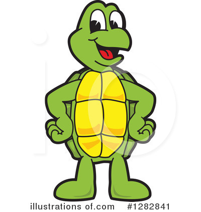 Turtle Clipart #1282841 by Mascot Junction