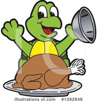 Royalty-Free (RF) Turtle Mascot Clipart Illustration by Mascot Junction - Stock Sample #1282848