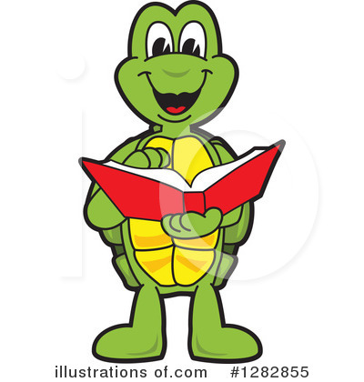 Royalty-Free (RF) Turtle Mascot Clipart Illustration by Mascot Junction - Stock Sample #1282855