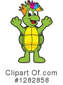 Turtle Mascot Clipart #1282858 by Mascot Junction
