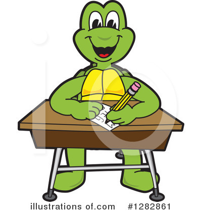 Turtle Clipart #1282861 by Mascot Junction
