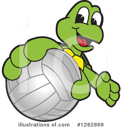 Turtle Character Clipart #1282868 by Mascot Junction