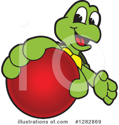 Turtle Character Clipart #1282869 by Mascot Junction