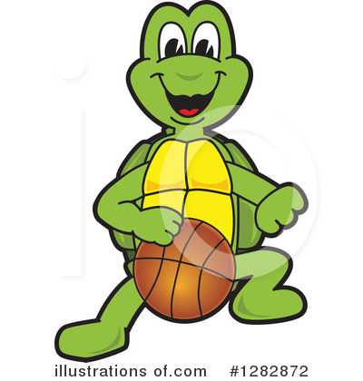 Turtle Clipart #1282872 by Mascot Junction