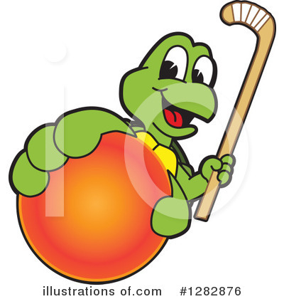 Royalty-Free (RF) Turtle Mascot Clipart Illustration by Mascot Junction - Stock Sample #1282876