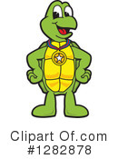 Turtle Mascot Clipart #1282878 by Mascot Junction