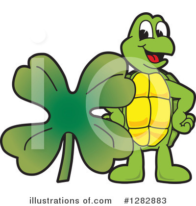 Turtle Mascot Clipart #1282883 by Mascot Junction