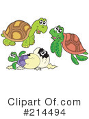 Turtles Clipart #214494 by visekart