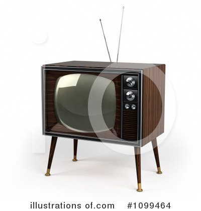 Royalty-Free (RF) Tv Clipart Illustration by stockillustrations - Stock Sample #1099464
