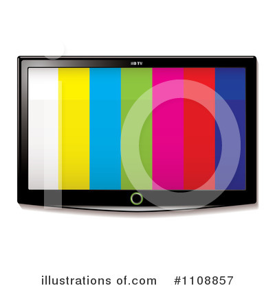 Royalty-Free (RF) Tv Clipart Illustration by michaeltravers - Stock Sample #1108857