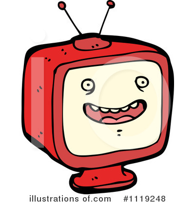 Royalty-Free (RF) Tv Clipart Illustration by lineartestpilot - Stock Sample #1119248
