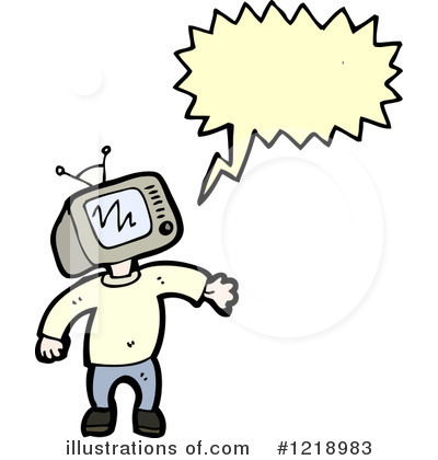 Royalty-Free (RF) Tv Clipart Illustration by lineartestpilot - Stock Sample #1218983