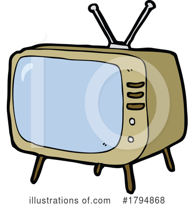 Television Clipart #1794868 by lineartestpilot