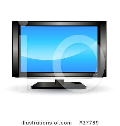 Royalty-Free (RF) Tv Clipart Illustration by KJ Pargeter - Stock Sample #37789