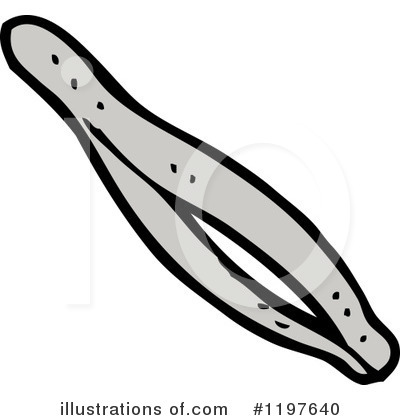 Royalty-Free (RF) Tweezers Clipart Illustration by lineartestpilot - Stock Sample #1197640