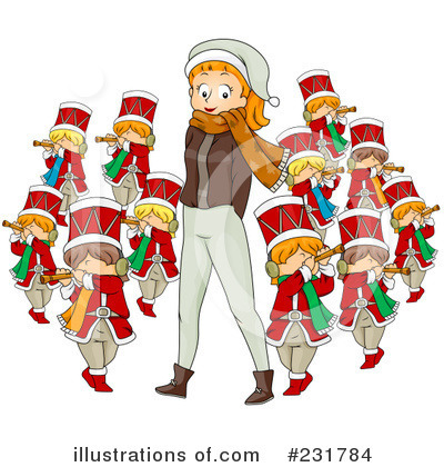 Royalty-Free (RF) Twelve Days Of Christmas Clipart Illustration by BNP Design Studio - Stock Sample #231784