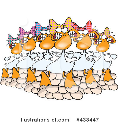 Royalty-Free (RF) Twelve Days Of Christmas Clipart Illustration by toonaday - Stock Sample #433447