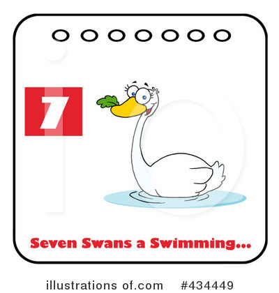 Swan Clipart #434449 by Hit Toon