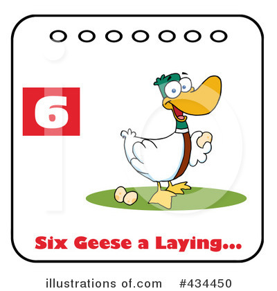 Goose Clipart #434450 by Hit Toon