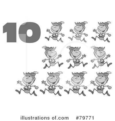 Royalty-Free (RF) Twelve Days Of Christmas Clipart Illustration by Hit Toon - Stock Sample #79771