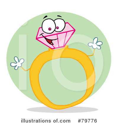 Diamond Ring Clipart #79776 by Hit Toon