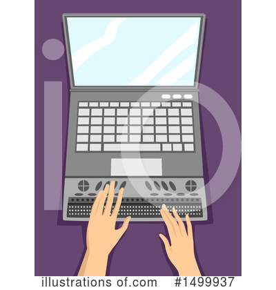 Royalty-Free (RF) Typing Clipart Illustration by BNP Design Studio - Stock Sample #1499937