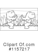 Tyrannosaurus Clipart #1157217 by Cory Thoman