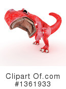 Tyrannosaurus Rex Clipart #1361933 by KJ Pargeter