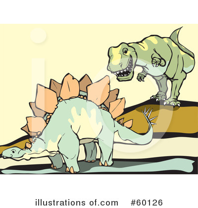 Stegosaur Clipart #60126 by xunantunich